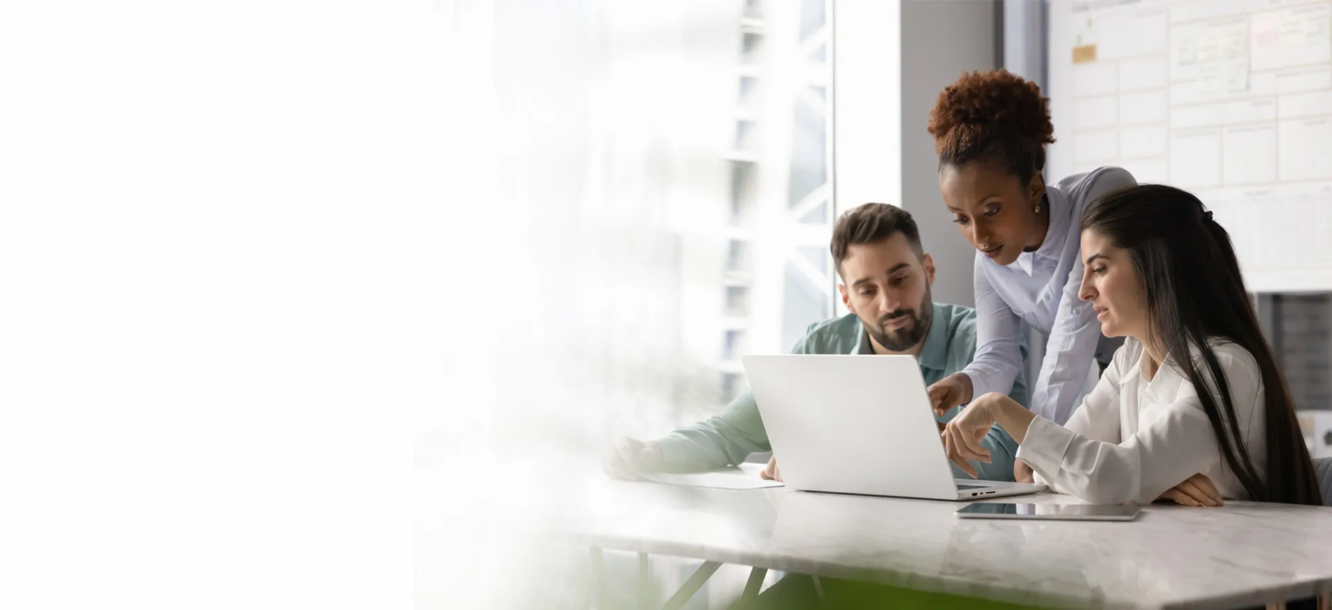 Managed services campaign header